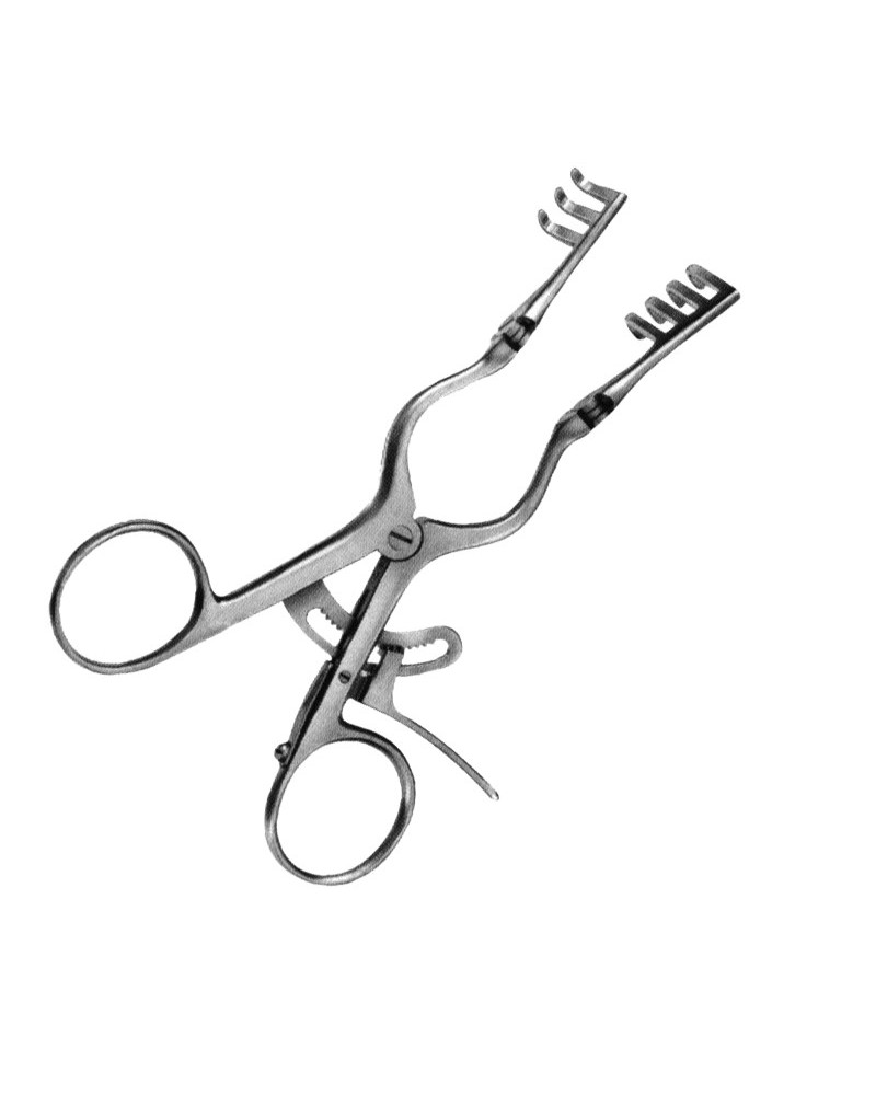 Écarteur Adson 3x4 griffes 26,5cm