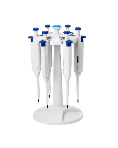 Carrousel 2 de pipettes pour 6 pipettes manuelles monocanal ou mulicanaux