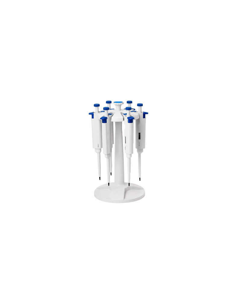 Carrousel 2 de pipettes pour 6 pipettes manuelles monocanal ou mulicanaux