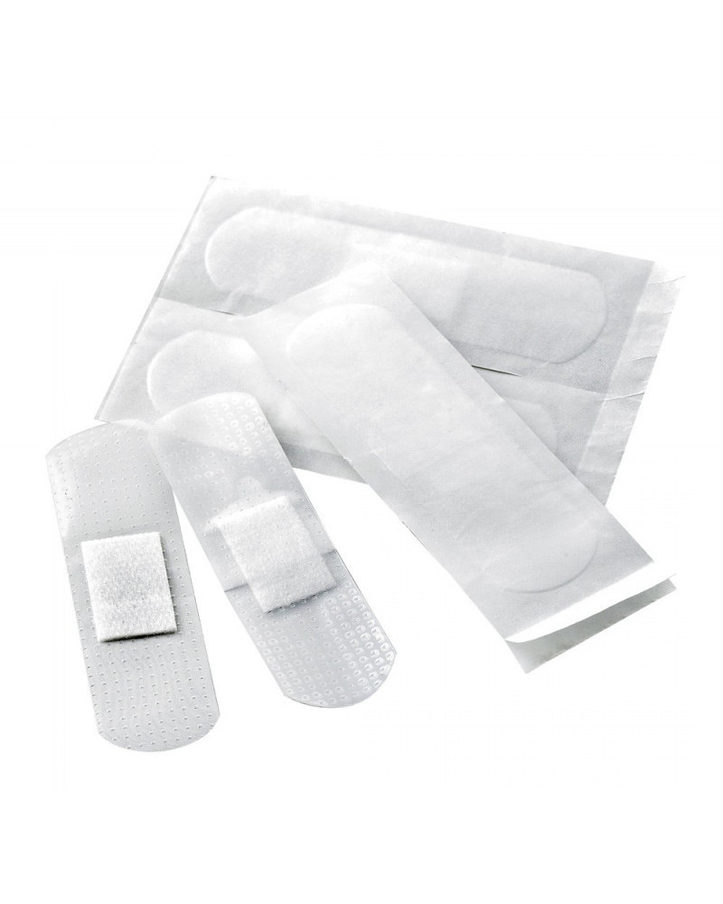 Pansements Individuels transparents 7 X 2 cm