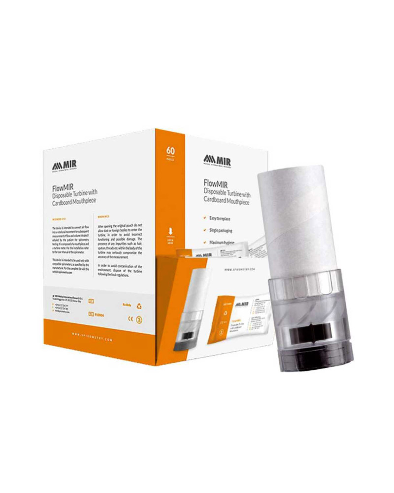 Turbine avec embout buccal à  usage unique FlowMir