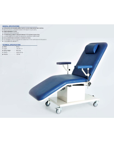 Fauteuil pour don de sang