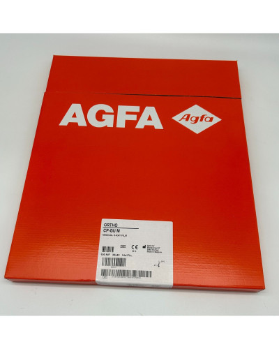 Film de radiographie orthochromatique AGFA CP-G PLUS, fond vert, 100 films Film de radiographie orthochromatique AGFA CP-G PLUS, fond vert, 100 films