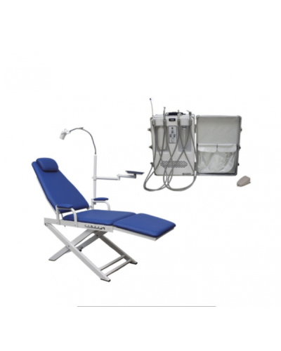 Fauteuil et unité dentaire mobile complet