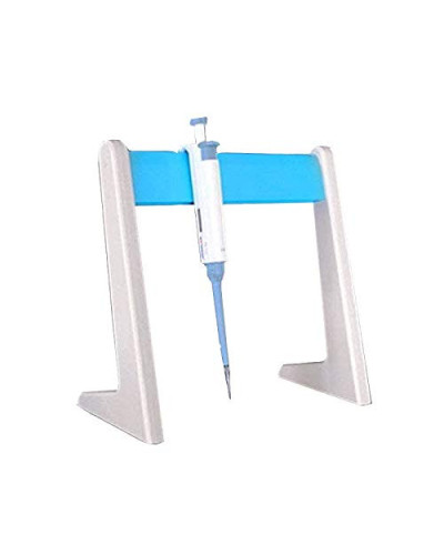 Support de table 3 pipettes gris clair