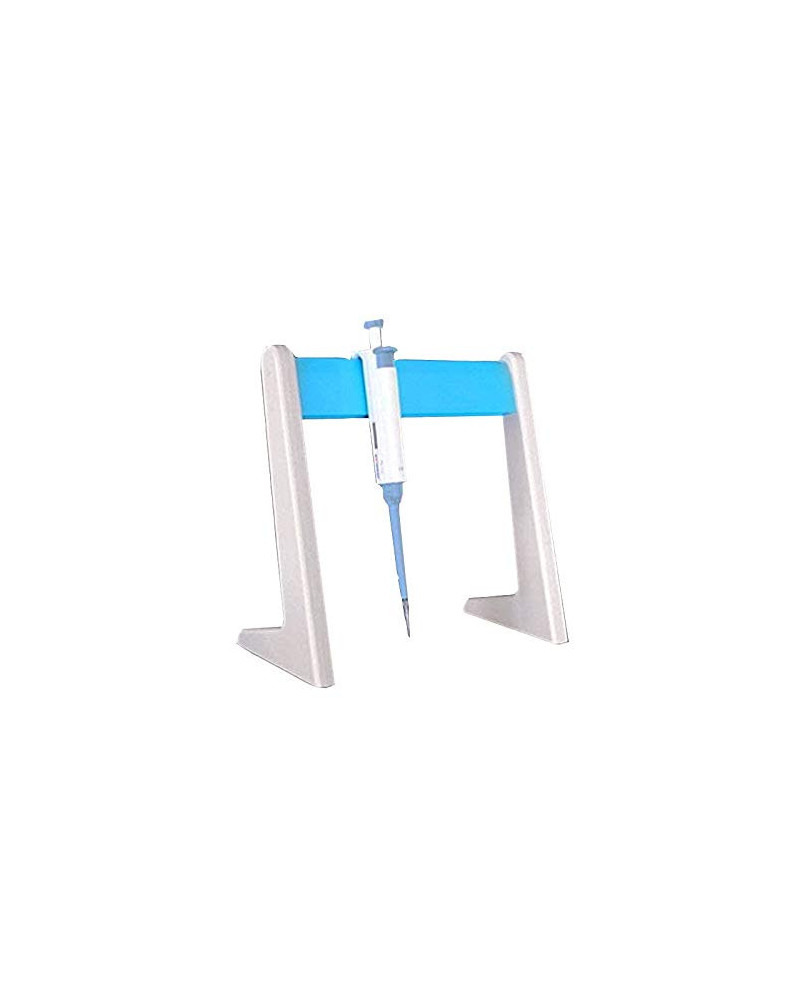 Support de table 3 pipettes gris clair