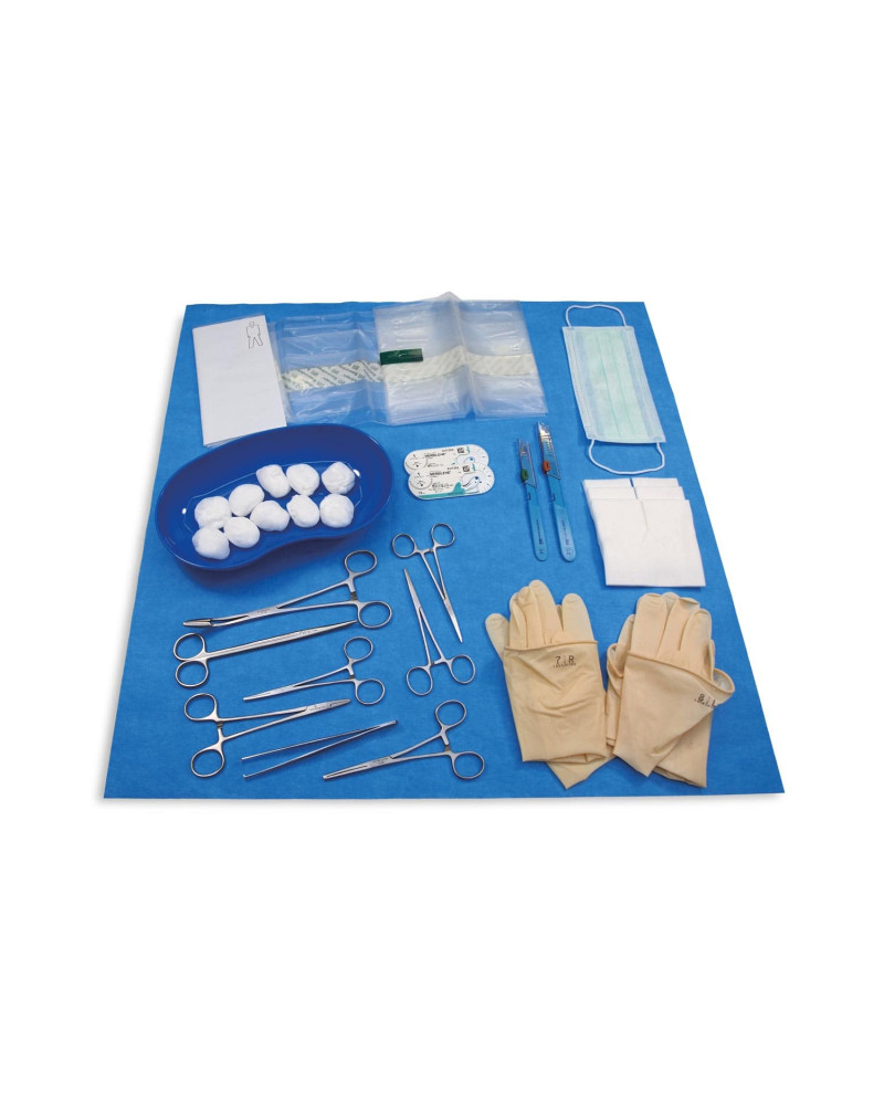 Kit complet de drainage thoracique taille adulte