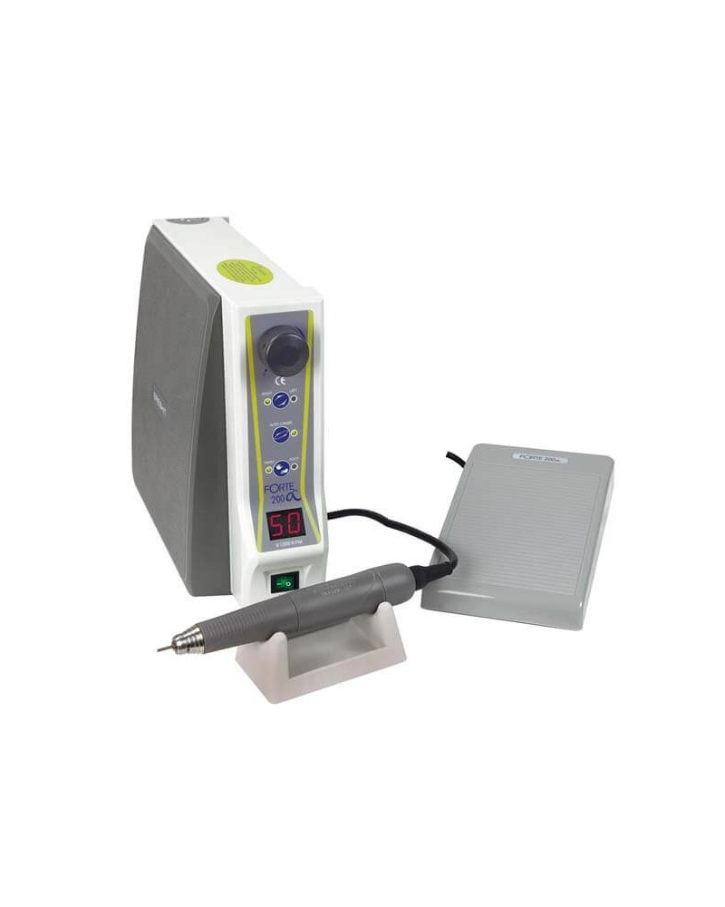 Micromoteur Saeshin MESTRA – contrôle genou/pédale, 50 000 tr/min | Laboratoire dentaire