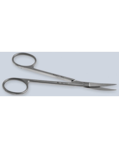 Ciseaux de chirurgie iris à  gencives courbe (12cm)