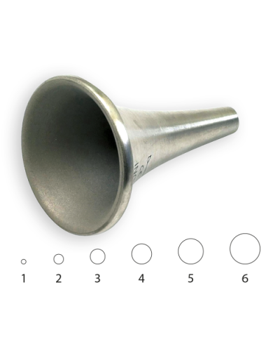 Spéculum otologique Le Mee intérieur mat n°4