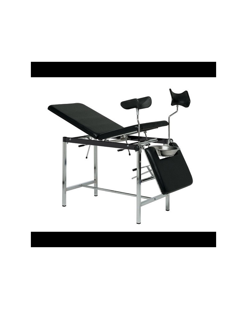 Table de gynécologie 3 sections avec accéssoires