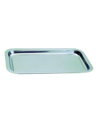 Plateau rectangulaire inox 600x400x65mm