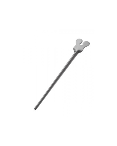 Sonde cannelée inox 16 cm 