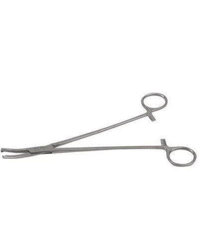 Pince de JL Faure, courbe, Sans griffe - 22 cm