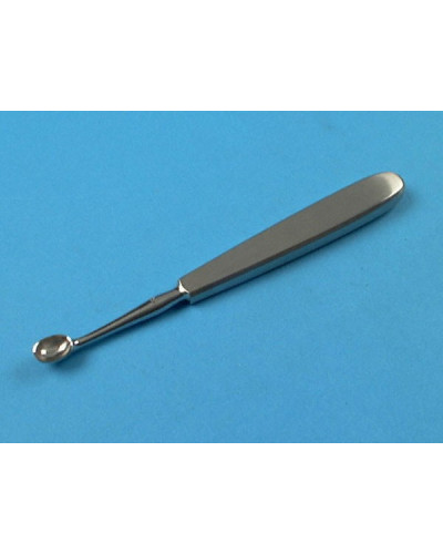 Curette à  os Volkmann 17 cm x diam. 6 mm