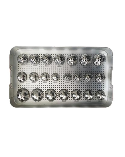 Set complet de Prothèse totale de la hanche (PTH) non cimentée