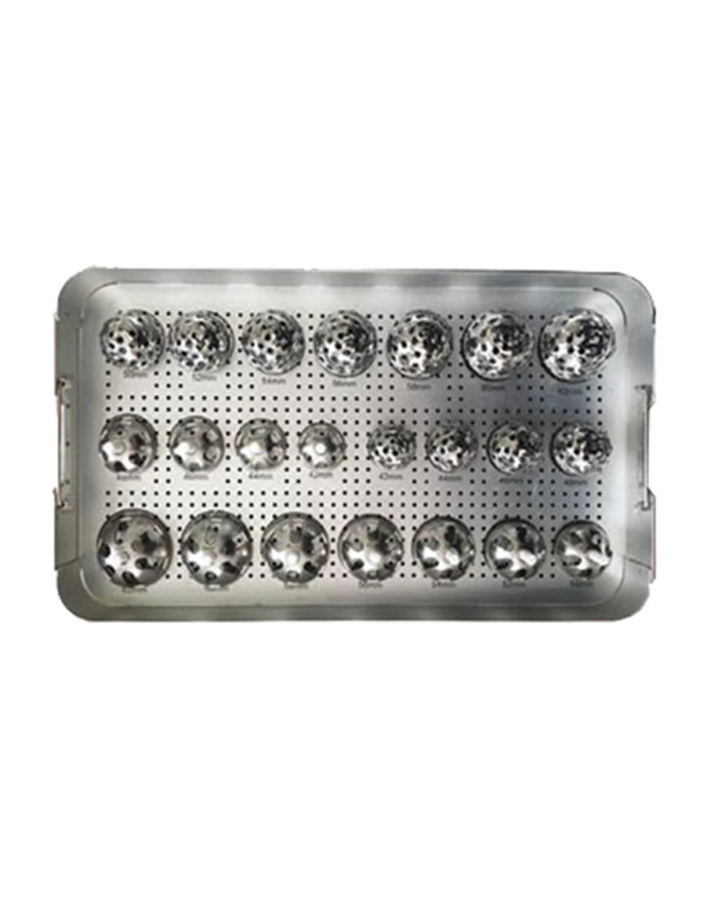 Set complet de Prothèse totale de la hanche (PTH) non cimentée