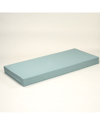 Housse intégrale anti-feu polyuréthane + jersey Clinicare 90 x 190 x 15 cm