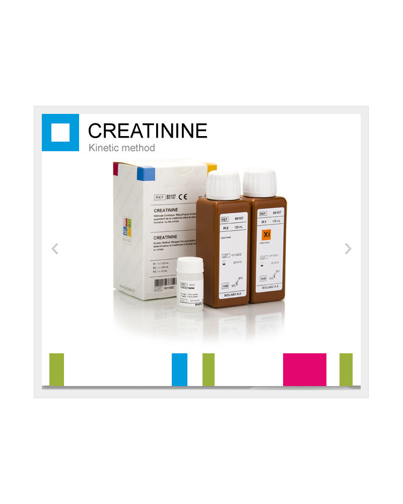 CREATININE Méthode Cinétique 2 X 125 ML
