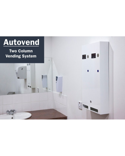 Distributeur de préservatifs à  double colonne