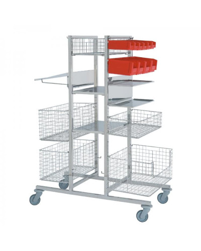 Chariots à crémaillères