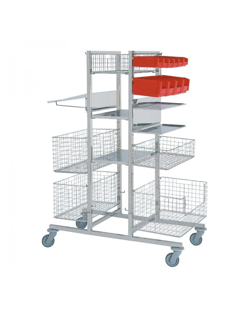 Chariots à crémaillères