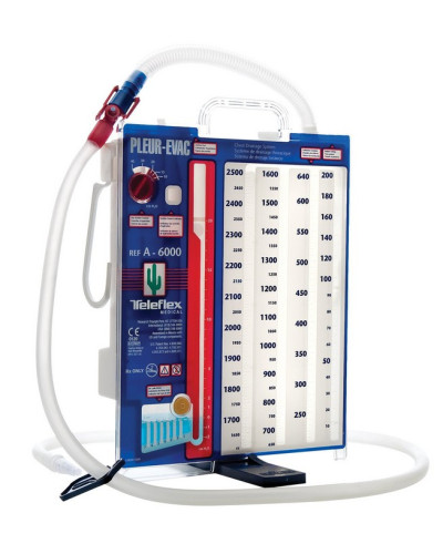 Système de drainage thoracique PLEUR-EVAC A6000