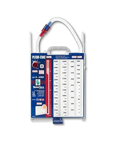 Système de drainage thoracique PLEUR-EVAC A6000