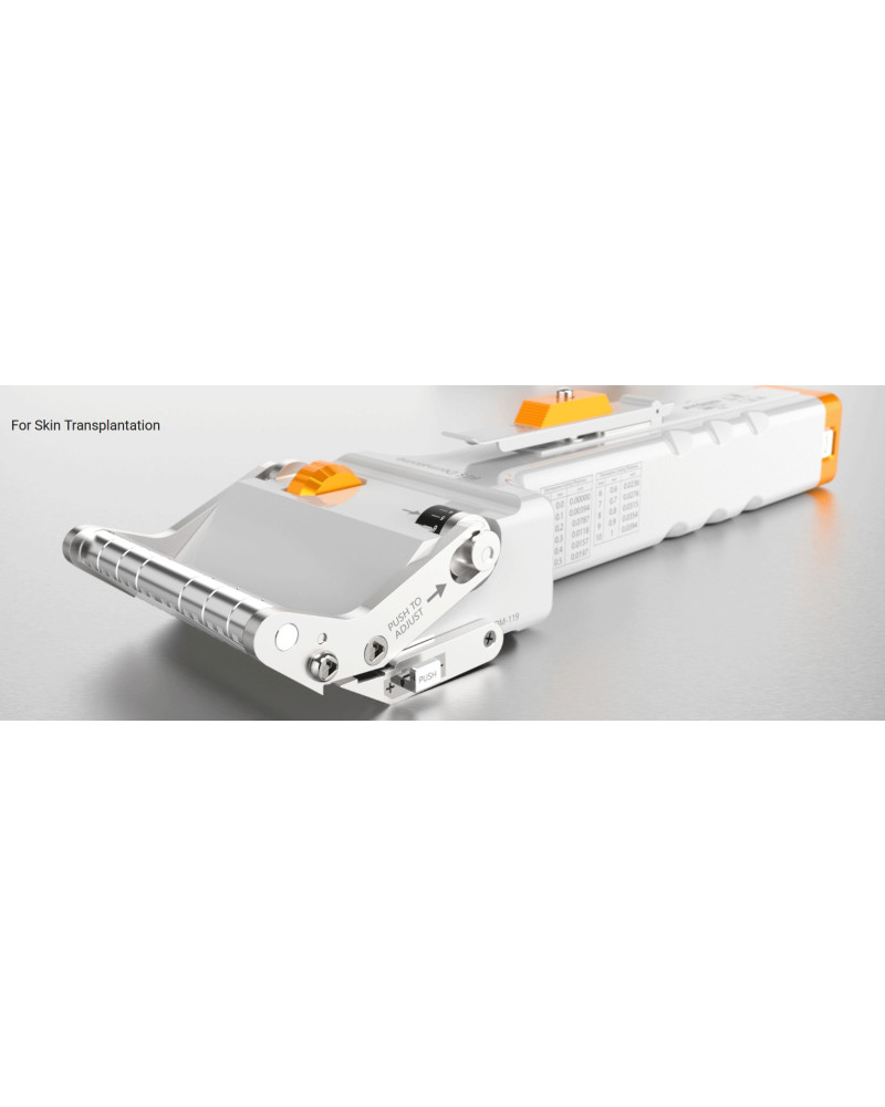 Dermatome électrique, Kit complet