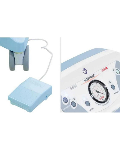 Aspirateur Chirurgical HOSPIVAC 400 2 X 5 litres avec pédale