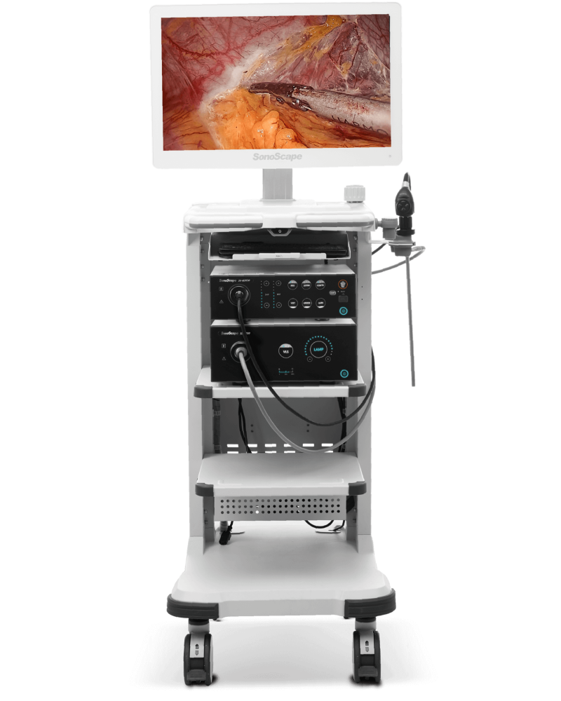 Colonne d'endoscopie vidéo (Coelioscopie-laparoscopie) Haute Définition, Modèle SV-M2K30