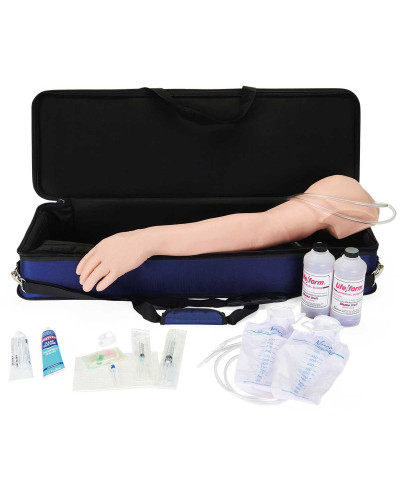 Bras d\'injection et intraveineux multi-veineux, peau claire