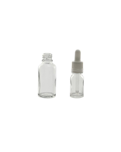 Flacon en verre diamètre de 25mm, lot de 192