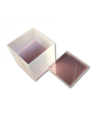 Fantôme PMMA équivalent patient 30 x 30 x 20 - 23 cm