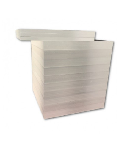 Fantôme PMMA équivalent patient 30 x 30 x 20 - 23 cm