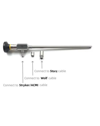 Endoscope rigide 70 °, Diamètre 4 mm, longueur 180 mm (Sinuscope)