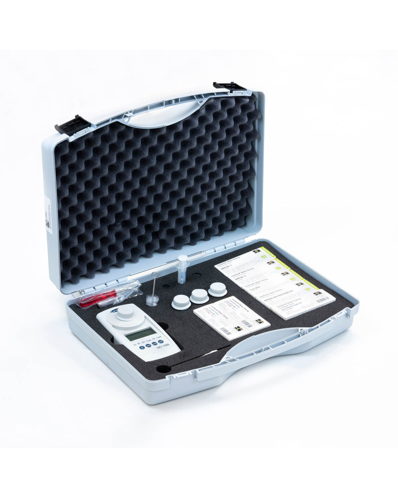 Photomètre (Colorimètre) de chlore MD100 - Kit complet