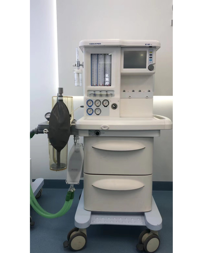 Appareil d'anesthésie modèle X40, sans vaporisateur