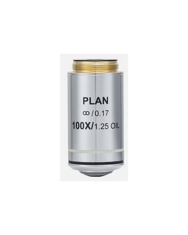 Objectif achromatique 100X Infinity E-plan pour le Microscope biologique modèle EUM-2003