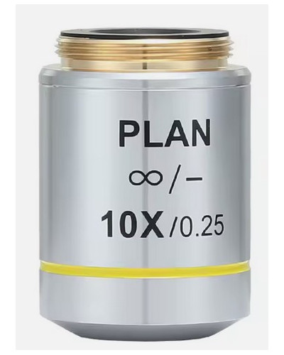 Objectif achromatique 10X Infinity E-plan pour le Microscope biologique modèle EUM-2003