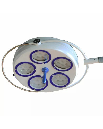 Lampe d'opération murale une coupole, à LED 5 réflecteurs