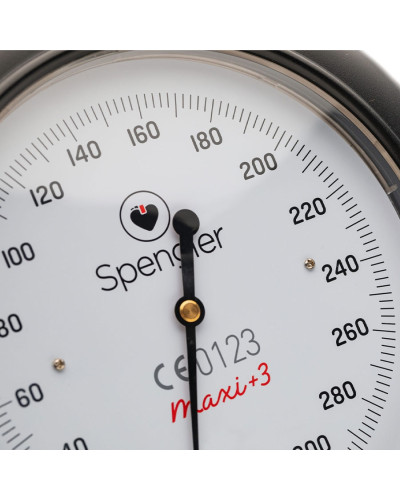 Tensiomètre anéroïde à grand cadran MAXI+3 mural avec brassard Adulte (M)