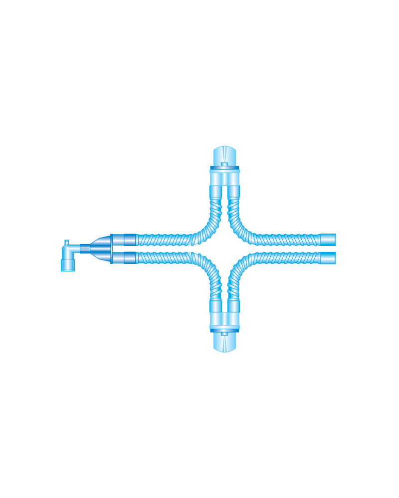 Circuit patient du Respirateur de réanimation, Modèle DMV 20302