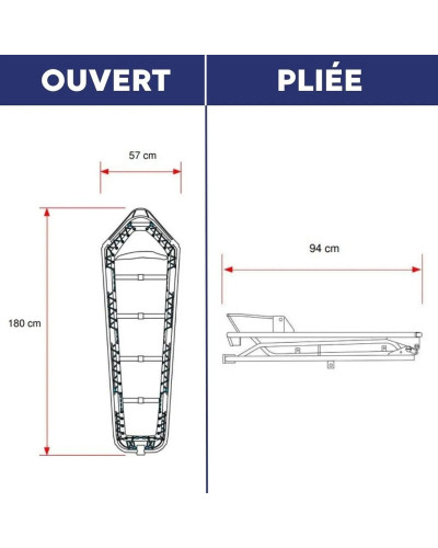 Brancard de Secours Helitreuillable