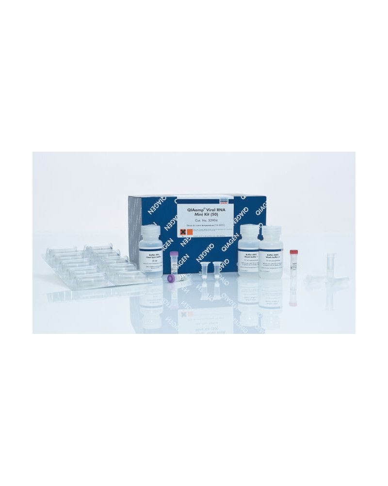 Mini kit pour l'isolement de l'ARN viral modèle Qiagen (250 tests)