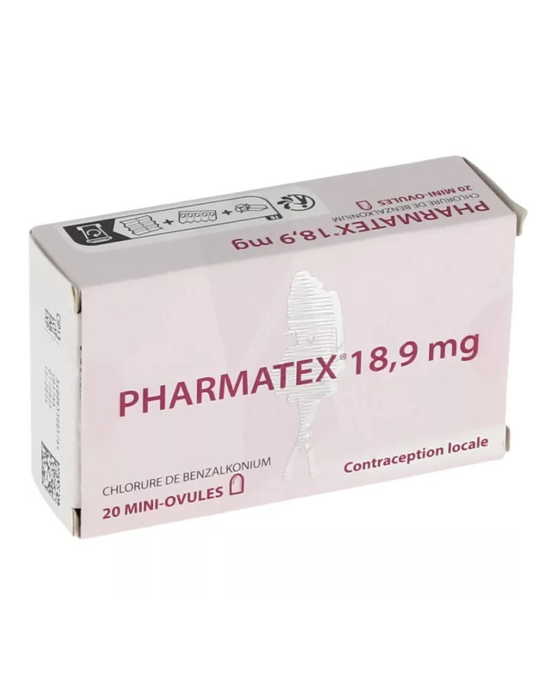 Contraceptif locale PHARMATEX 18,9MG OV 1 Contraceptif locale PHARMATEX 18,9MG OV 1