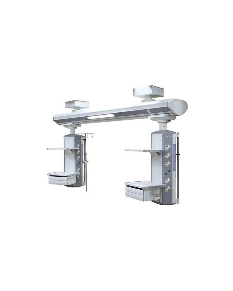 Poutre de distribution type pont ICU, plafonnier, (sec-humide) modèle HFP-E