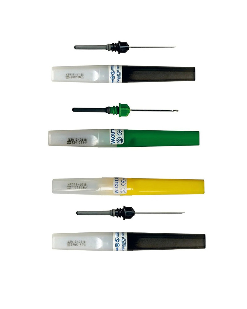 Aiguilles de prélèvement Sanguin BD Vacutainer, 21G.