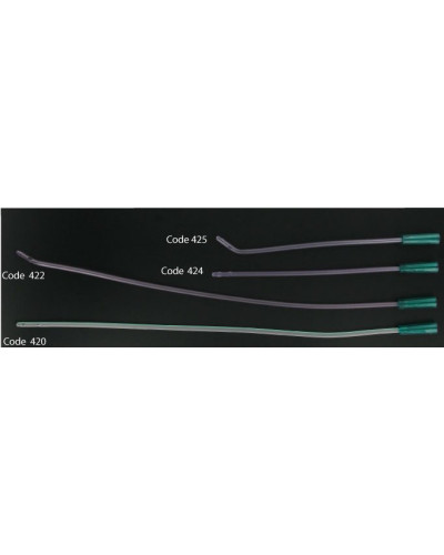 Sonde vésicale de type Nélaton sans ballonnet modèle Homme