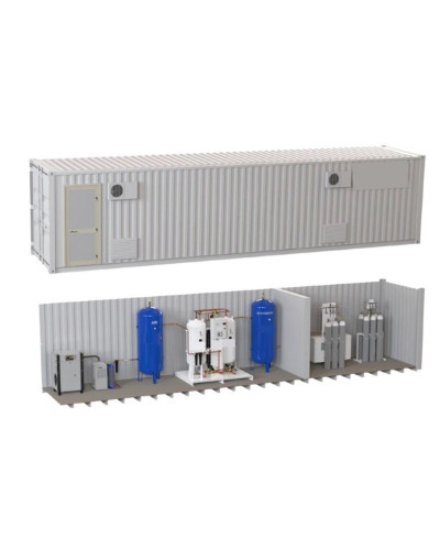 Concentrateur d\'oxygène avec Station de remplissage de bouteille d’oxygène